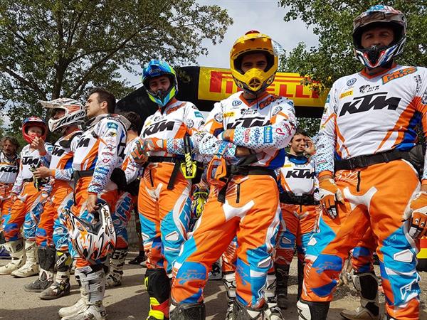 Trofeo Enduro KTM 2017, show a San Marino con i fratelli Roncaglia