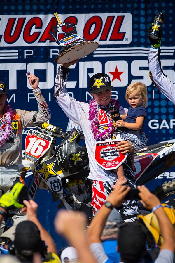 AMA Pro Motocross, Glen Helen: Osborne domina, Anderson firma la prima