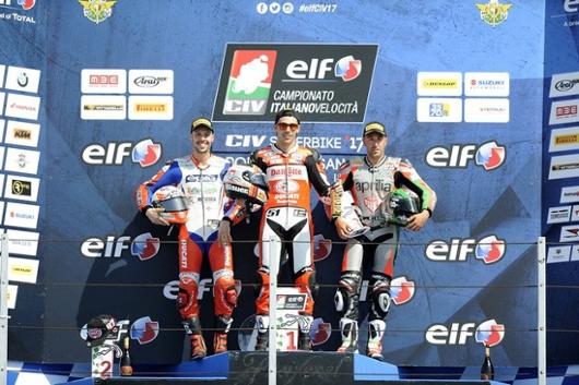 CIV Misano, Pirro imprendibile: doppietta SBK e dominio Pirelli