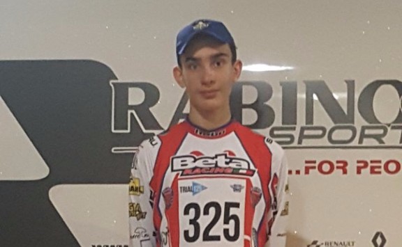 Carlo Alberto Rabino nuovo talento del Team Italia Trial FMI