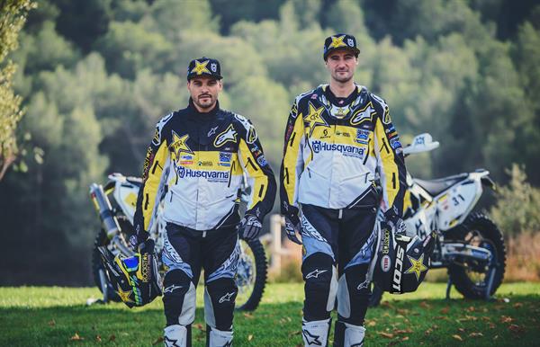 Husqvarna pronta al Mondiale Rally 2017 con Quintanilla e Renet