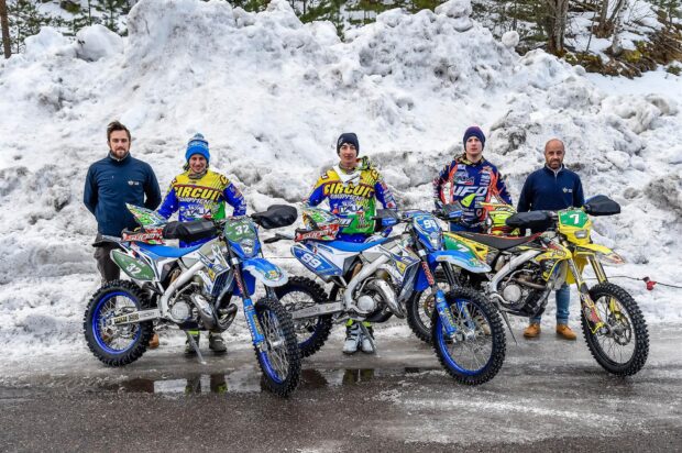 Mondiale Enduro, buon avvio per il Team Italia tra neve e fango