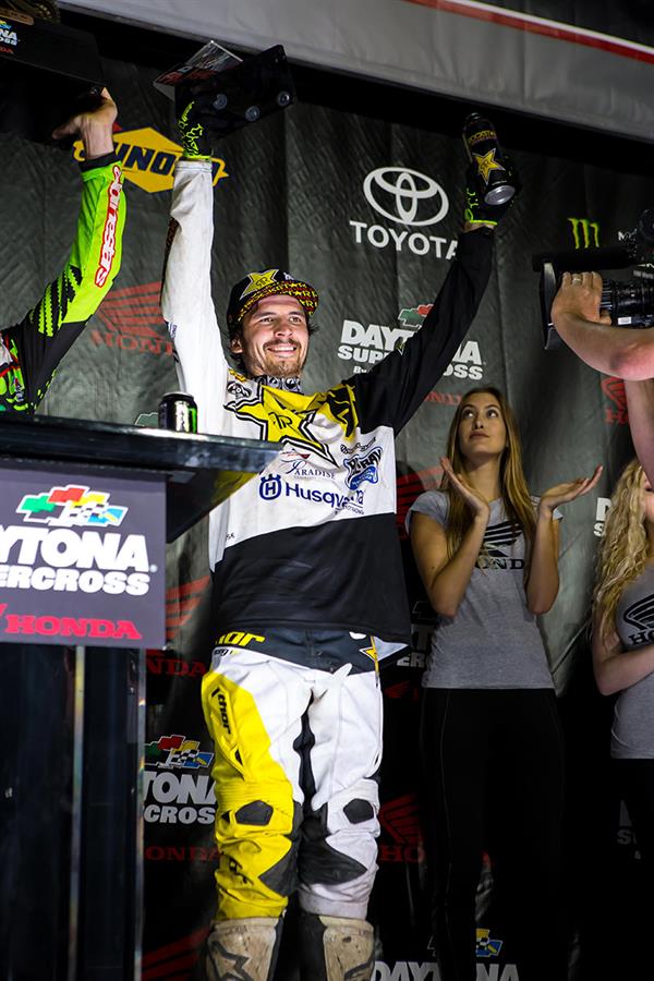 Daytona Supercross, Husqvarna sul podio con Anderson e Osborne leader