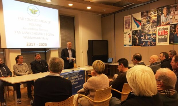 FMI Bolzano-Bozen, eletto il nuovo Consiglio provinciale
