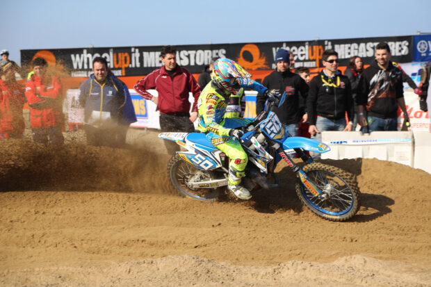 Lugana domina la sabbia di Gabicce agli Internazionali Supermarecross