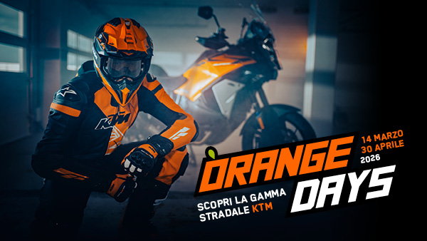 Orange Days 2026: KTM apre le porte ai test ride in tutta Italia