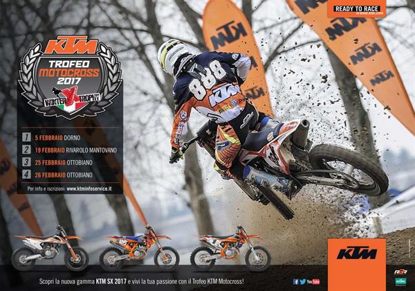 Trofeo KTM Motocross 2017, l’Orange si accende al Winter X Trophy