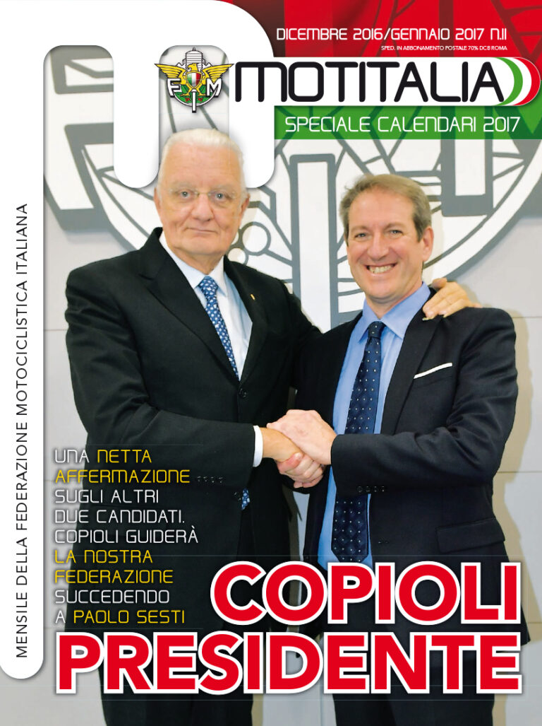 Motitalia online: nuovo numero con il presidente Copioli