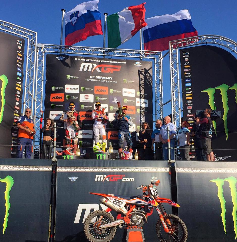 Cairoli vince la MXGP di Germania e rilancia il mondiale