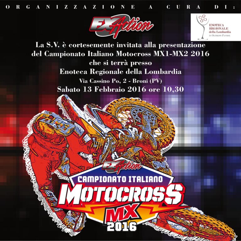 Presentati i Campionati Italiani Motocross 2016