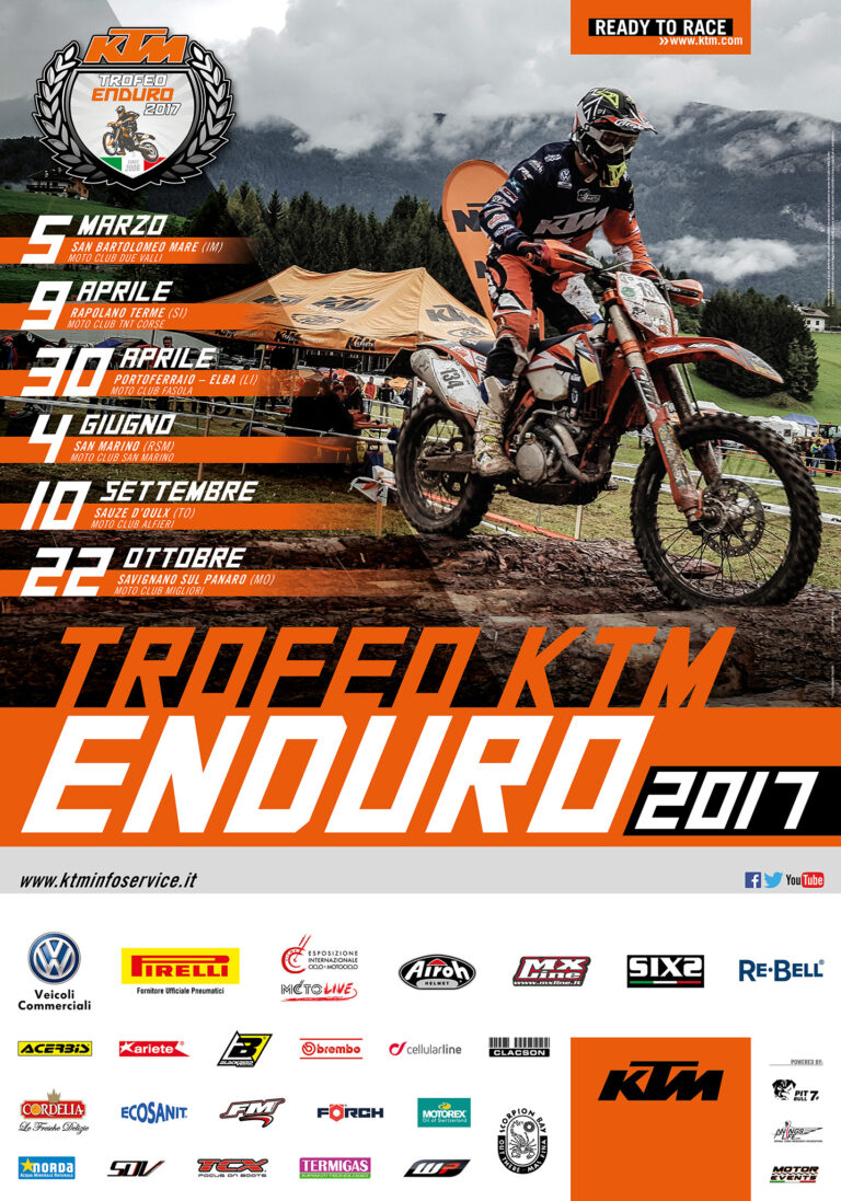 Trofeo Enduro KTM 2017 raddoppia con il South Enduro