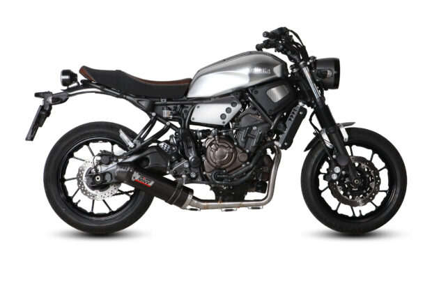Yamaha XSR700, tre scarichi MIVV tra stile heritage e performance