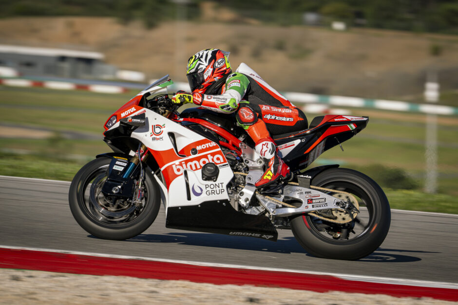 WorldSBK Portimao: Lowes e Bassani costanti