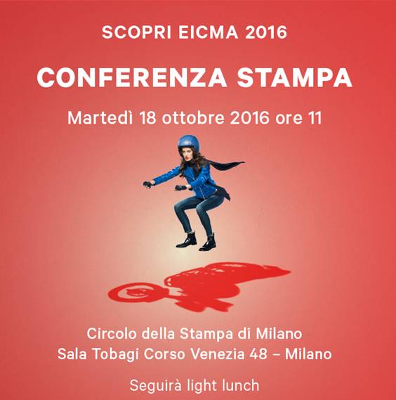 EICMA 2016, presentata la 74ª edizione a Milano