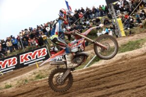Alexis Fueri su Beta RX250 2T a Riola Sardo nel GP di Sardegna, categoria EMX250