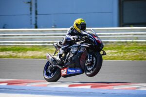 Piloti del Dunlop CIV 2026 a Misano durante i test ufficiali con tempi cronometrati