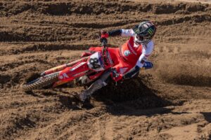 Jeffrey Herlings alla qualifica MXGP di Riola Sardo con la Honda HRC PETRONAS
