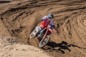 Jeffrey Herlings con Honda HRC PETRONAS alle qualifiche MXGP di Sardegna