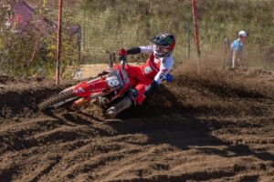 Jeffrey Herlings con Honda HRC PETRONAS durante la qualifica MXGP Sardegna