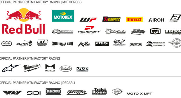 Moto KTM del Red Bull KTM Factory Racing al GP di Riola Sardo