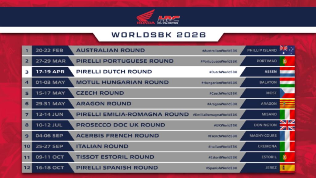 Honda CBR1000RR-R HRC al TT Circuit Assen con Somkiat Chantra e Jonathan Rea