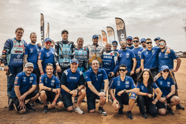 Ténéré 700 Rally del team ufficiale Yamaha pronta per il Carta Rallye in Marocco