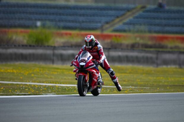 CBR1000RR-R della Honda HRC al TT Circuit di Assen per prove di sviluppo
