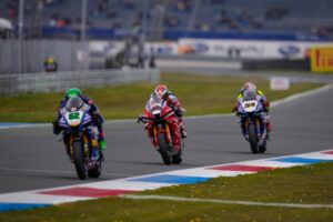 CBR1000RR-R del team Honda HRC al TT Circuit di Assen durante il weekend WorldSBK