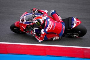 Moto del team Honda HRC, CBR1000RR-R, durante il weekend WorldSBK ad Assen