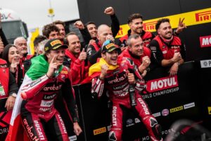 Nicolo Bulega su Ducati al TT Circuit Assen, vincitore della Race 1