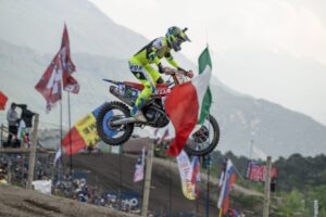 Sessione di qualifica MXGP Trentino 2026 a Pietramurata con piloti in pista