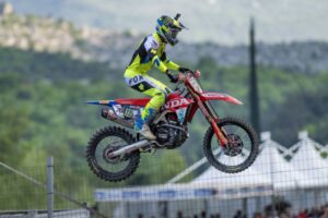Tom Vialle, pilota MXGP, protagonista delle qualifiche del GP del Trentino 2026 a Pietramurata