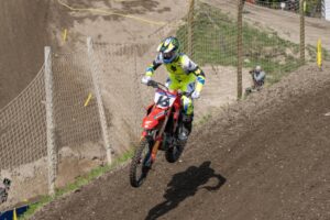 Piloti Honda HRC PETRONAS durante le qualifiche dell'MXGP Trentino 2026 a Pietramurata