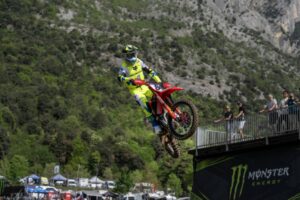 Tom Vialle, protagonista delle qualifiche all'MXGP Trentino 2026