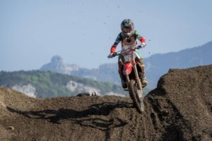 Tom Vialle a Pietramurata durante le qualifiche MXGP Trentino 2026