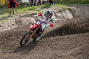 Tom Vialle a Pietramurata durante l'MXGP Trentino 2026, secondo a 0,66 secondi in qualifica