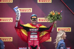 Aruba.it Racing Ducati ad Assen con la Panigale durante il weekend di Superbike