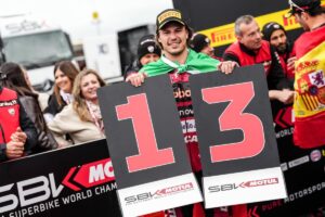 Nicolo Bulega, vincitore della Race 2 del WorldSBK Assen 2026