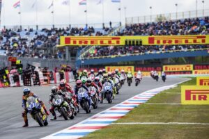 Nicolo Bulega, leader Ducati al WorldSBK Assen