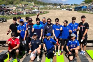 Piloti Pata Talenti Azzurri FMI impegnati nella prova di Supermoto agli Internazionali d'Italia