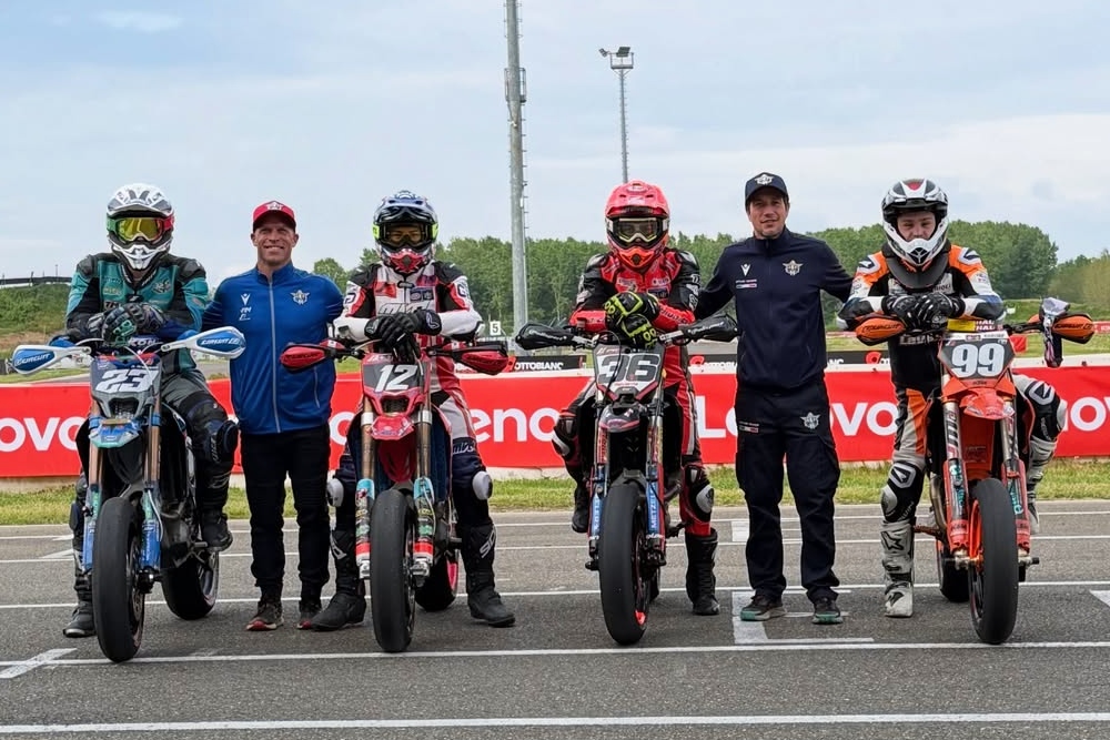 Giovani piloti del progetto Pata Talenti Azzurri FMI in gara offroad