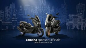 Yamaha NMAX impiegato per supporto logistico e coordinamento alla Stramilano 2026