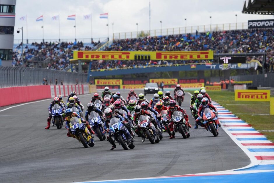 Nicolo Bulega con la Ducati a Balaton Park in vista del record di vittorie