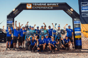 Yamaha Ténéré 700 Rally del team impegnata alla Carta Rallye 2026 in Marocco