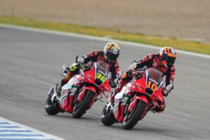 Honda HRC Castrol nella Sprint MotoGP Jerez 2026 con Marini 9º e Mir fuori per caduta