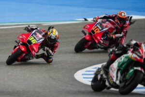 Luca Marini su Honda HRC Castrol nella Sprint MotoGP Jerez 2026, chiude nono