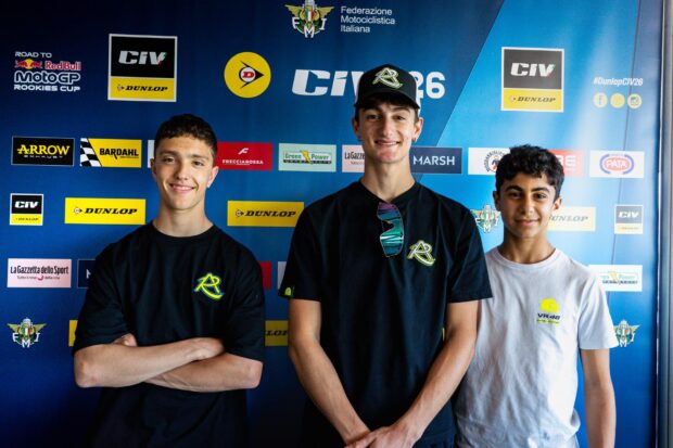 Piloti protagonisti del Dunlop CIV Misano durante il round Arrow