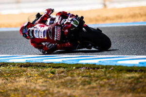 Test Ducati Desmosedici GP a Jerez per sviluppo aerodinamico del team