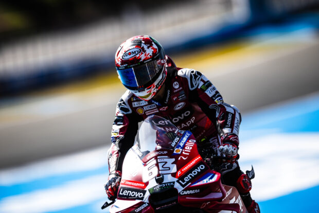 Desmosedici GP del Ducati Lenovo Team in test a Jerez per lo sviluppo aerodinamico