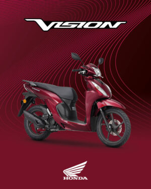 Honda Vision 110 versione 2026, scooter urbano con nuove finiture cromatiche